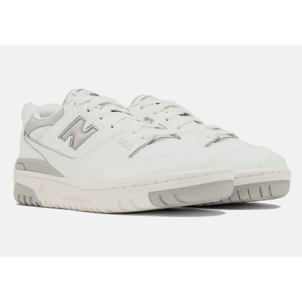 New Balance 550 White/Grey BBW550BB Women's - Picture 4 of 4